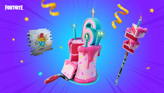 Découvrez les quêtes d'anniversaire pour les 6 ans de Fortnite