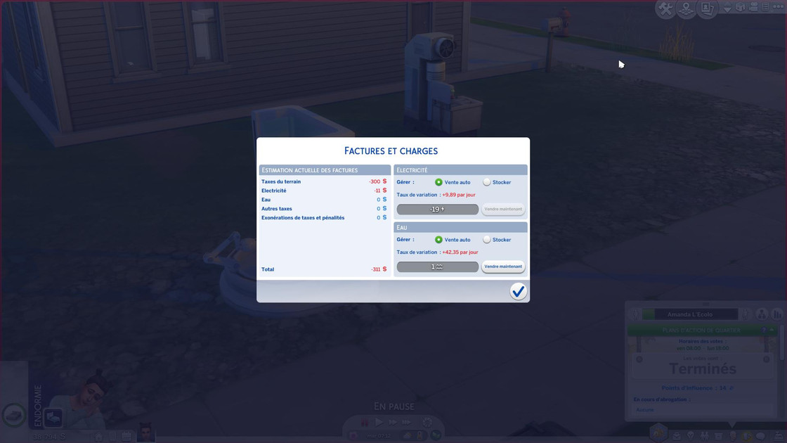 Sims 4 : Réduire ses factures d'électricité et d'eau avec l'extension écologie