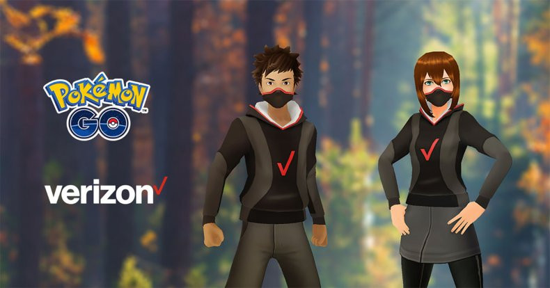 Code Promo sur Pokémon GO : Obtenez gratuitement les tenues et le masque d'Avatar de Verizon