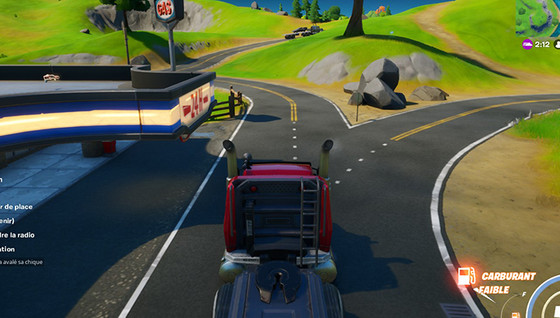 Où sont les camions à conduire dans Fortnite ?