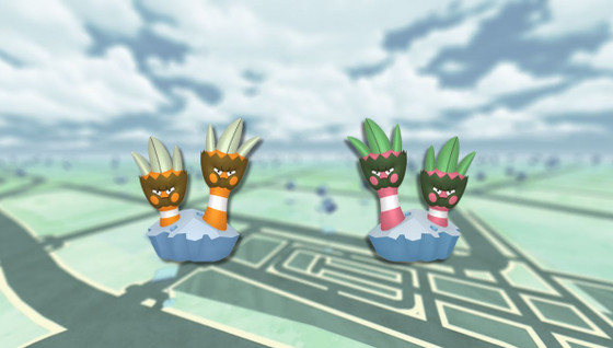 Opermine (shiny) dans les Heures de Pokémon Vedette sur Pokémon GO