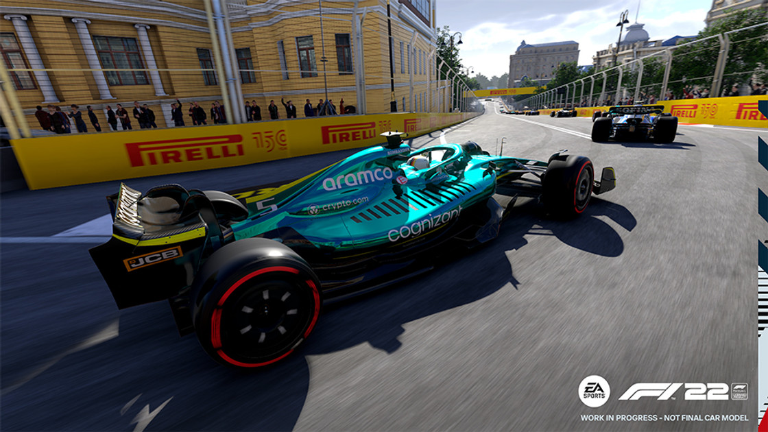 Mise a jour F1 22, le patch note 1.06 de la maj du 25 juin 2022