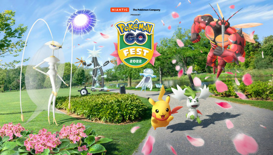 Pokémon GO Fest 2022 Final en août, avec Shaymin et les Ultra-Chimères Zéroïd, Mouscoto, Cancrelove et Câblifère
