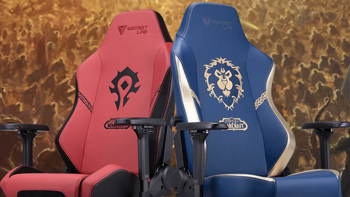 Secret Lab x World of Warcraft, concours et achat d'une chaise gaming Omega