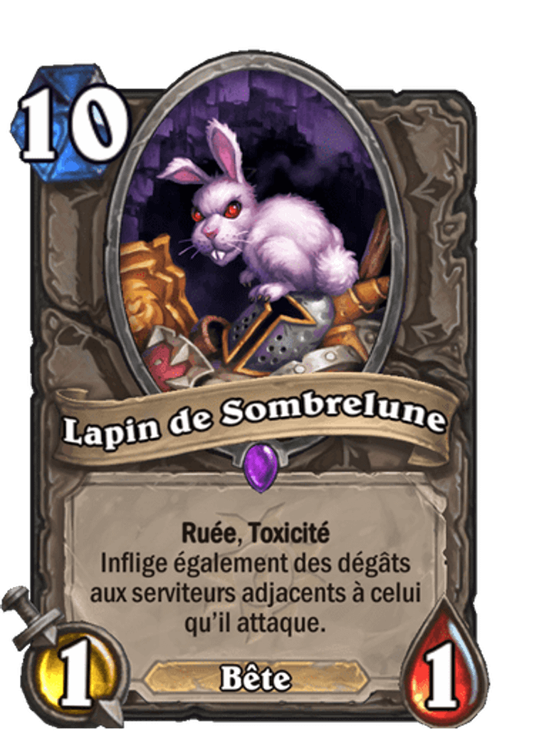 lapin-sombrelune-carte-hearthstone-extension-folle-journee-sombrelune