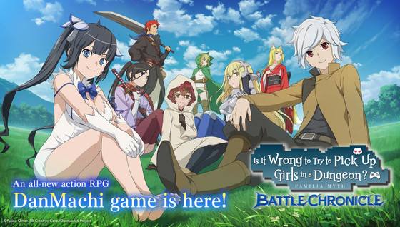 DanMachi Battle Chronicle date de sortie : quand sort le jeu ?