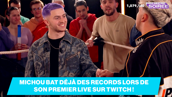 Lors de son premier live sur Twitch, Michou réalise des records !