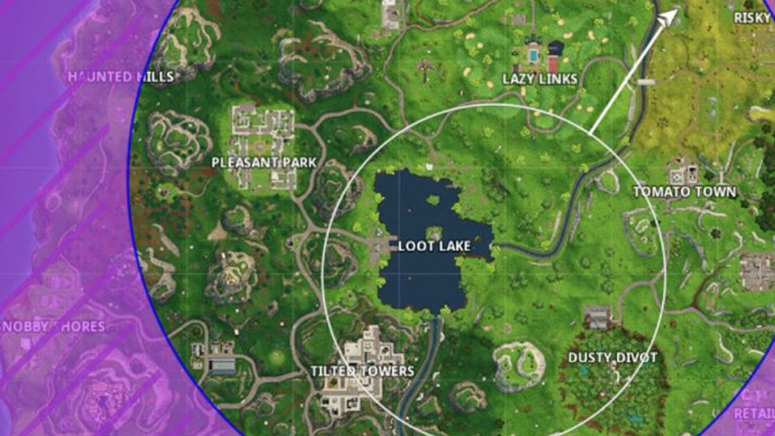 Fortnite : Les cercles de tempête modifiés, ils ne se refermeront plus sur certaines zones !