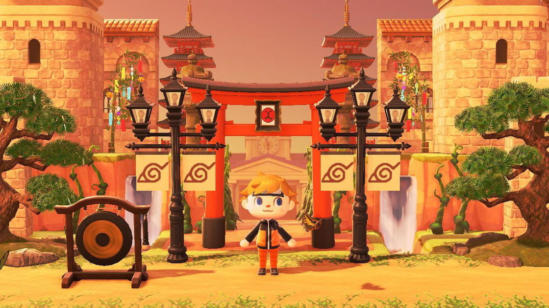 Une île Naruto dans Animal Crossing : New Horizons ? C'est possible !