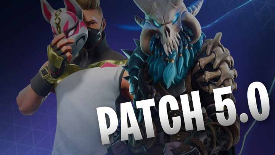 Patch 5.0 Fortnite : saison 5, nouveautés et bugs