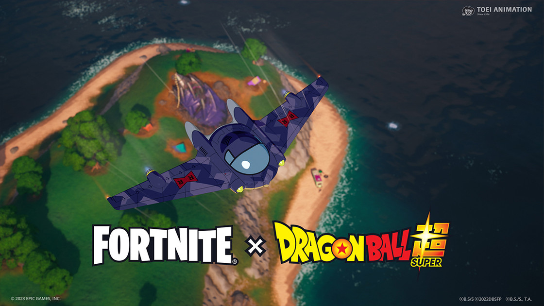 La collaboration entre Fortnite et Dragon Ball Super revient en 2023