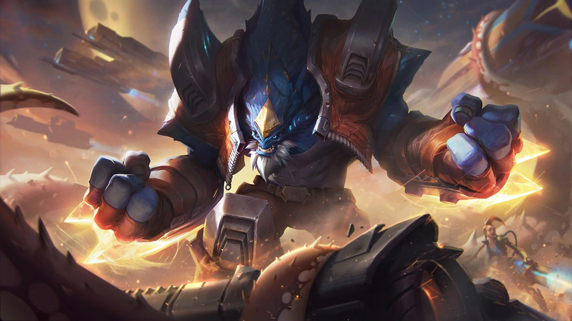 TFT : Malphite, set 3, infos, origine et classe du champion de Teamfight Tactics Galaxies