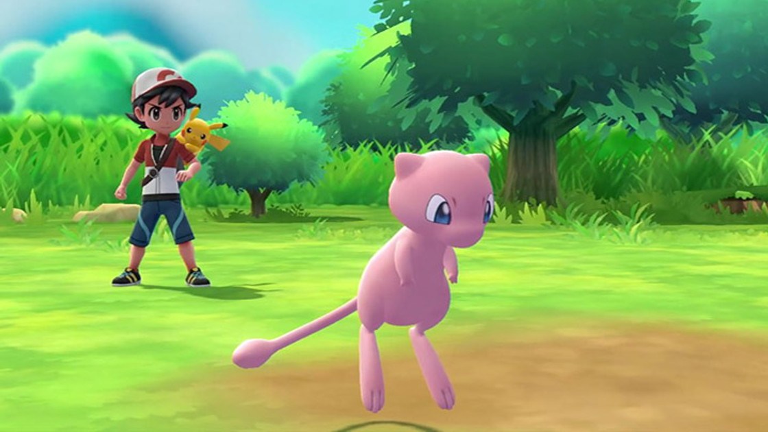 Pokémon Let's Go Pikachu et Evoli : Mew inclus avec la Poké Ball Plus
