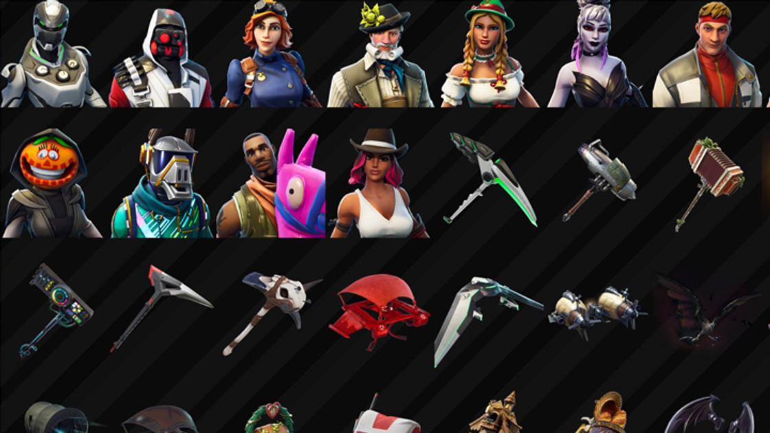 Fortnite Saison 6 : Skins, pioches, planeurs et emotes