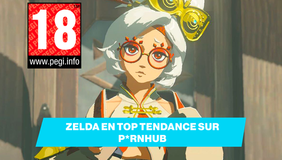Zelda est déjà en top tendance sur les sites pour adultes !