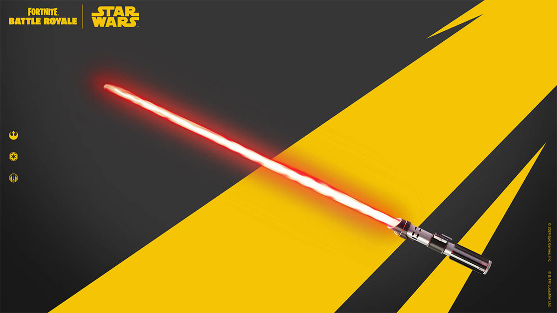 Sabre laser de Dark Vador sur Fortnite, où en trouver pour les défis Star Wars en saison 2 du chapitre 5 ?