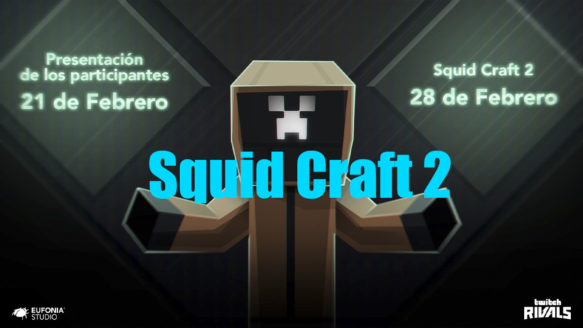 Squid Craft 2 : un événement Minecraft sur Twitch avec 200 participants