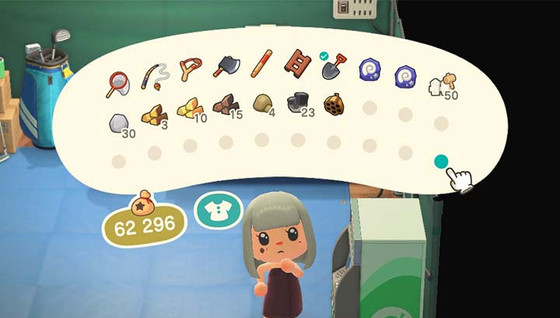 Comment avoir plus de place dans son inventaire dans Animal Crossing : New Horizons ?