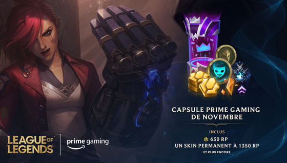 Comment récupérer le pack Prime Gaming de LoL ?