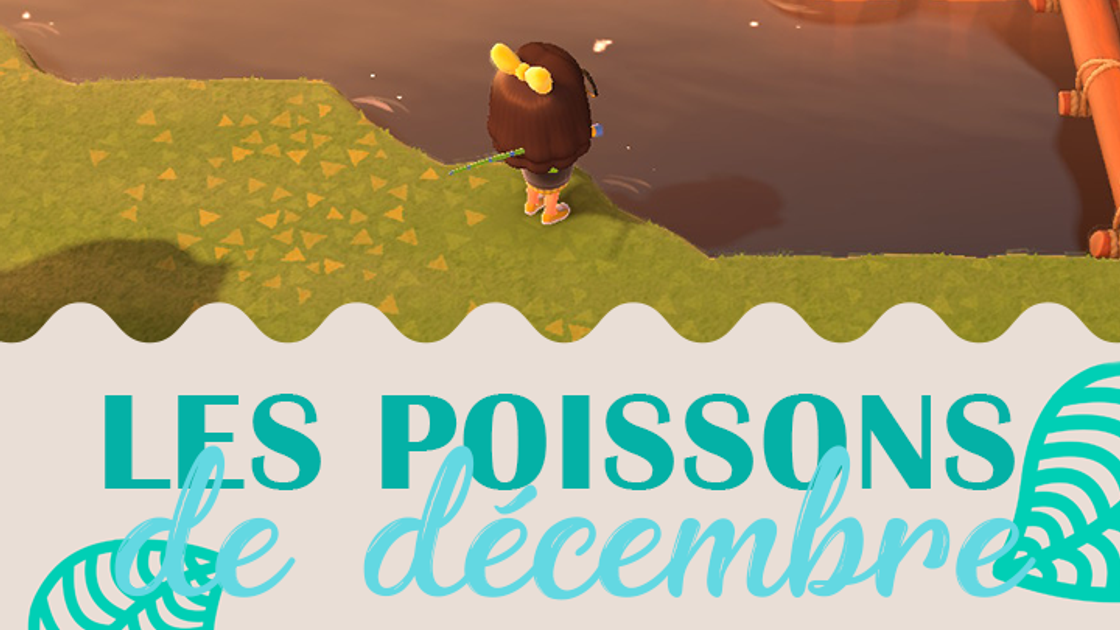 Poissons du mois de décembre dans Animal Crossing New Horizons, hémisphère nord et sud