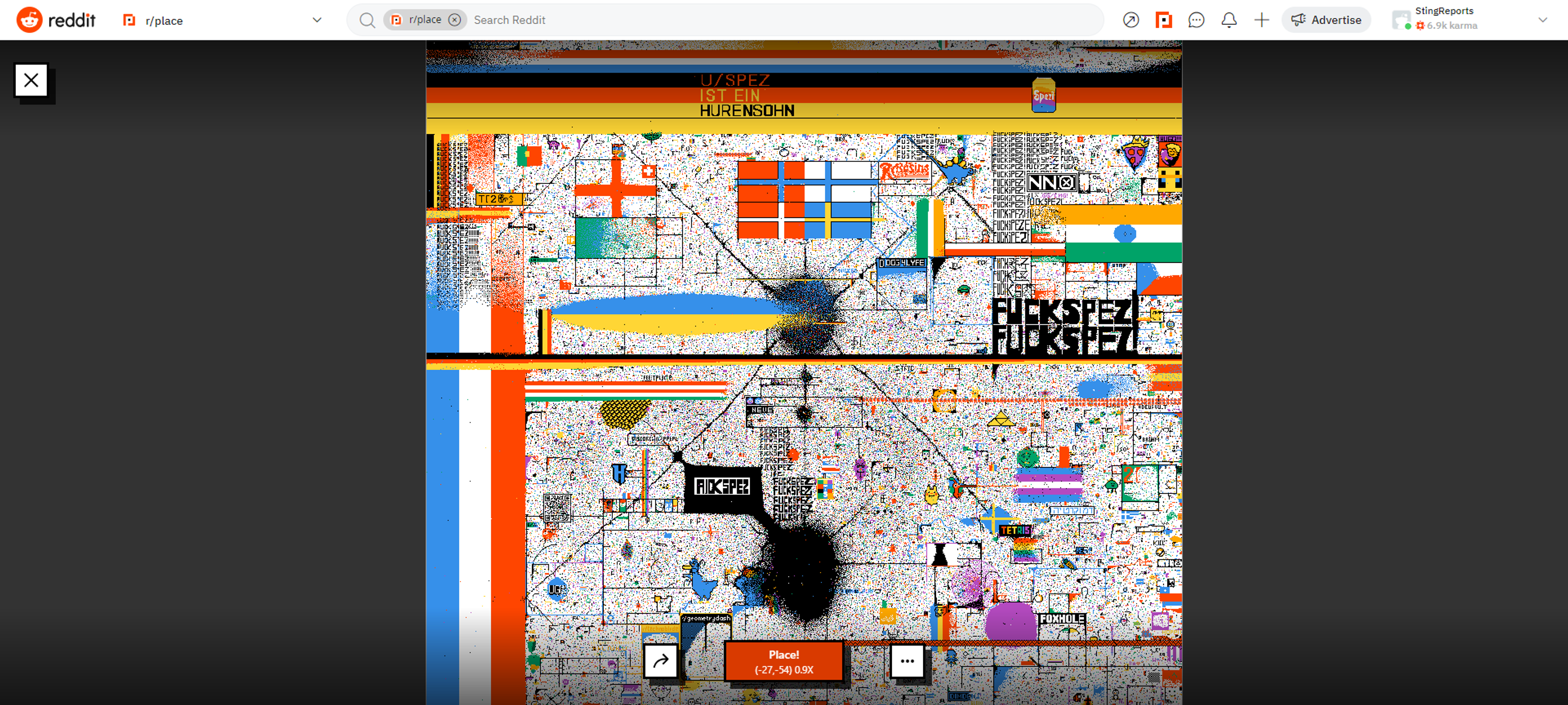 reddit-rplace-pixel-war-fuck-spez