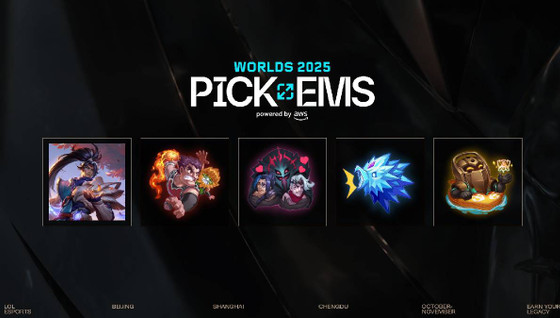 Les Pick’ems des Worlds 2025 de LoL : dates, nouveautés et récompenses à connaître