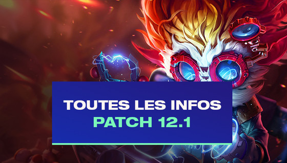 Tous les changements du patch 12.1