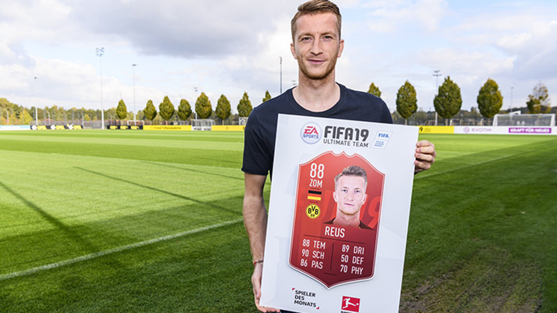 FIFA 19 : Marco Reus Joueur du mois POTM - FUT