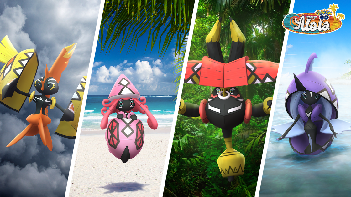 Alola à Alola, événement de fin de saison sur Pokémon Go