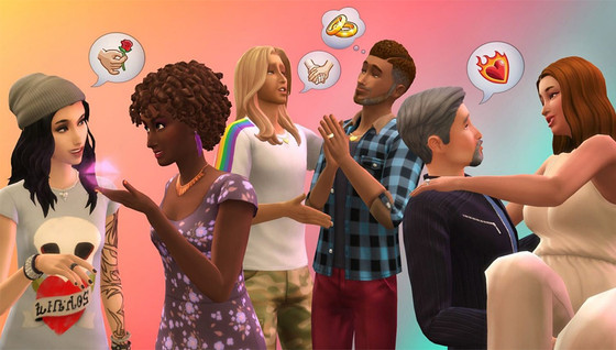 Mise à jour sur l'Orientation sexuelle dans les Sims 4