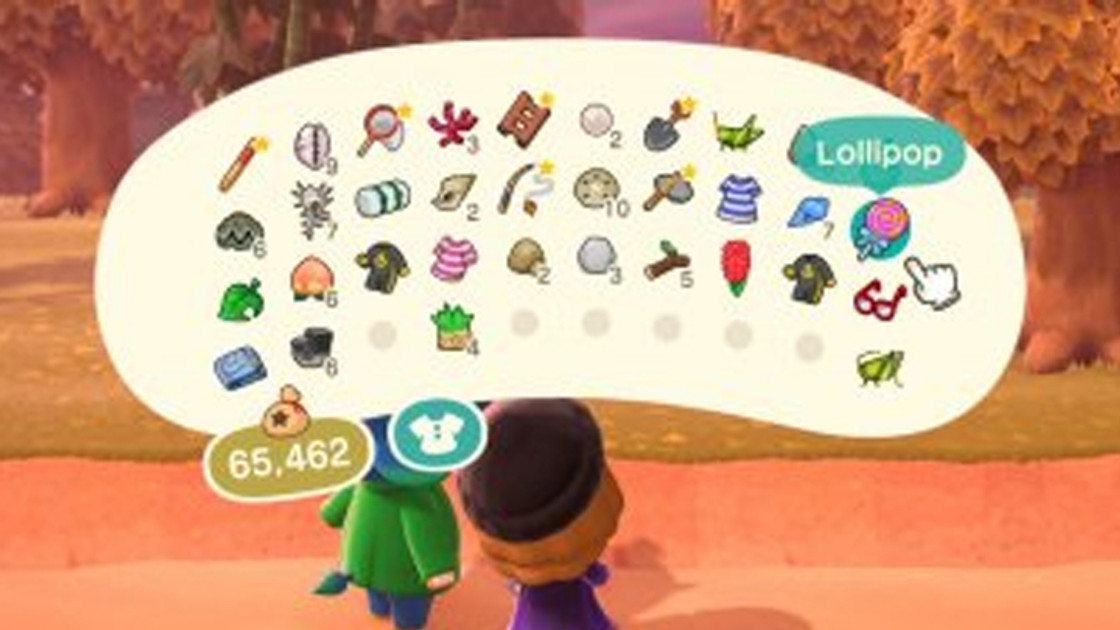 Sucettes, comment en avoir dans Animal Crossing : New Horizons ?