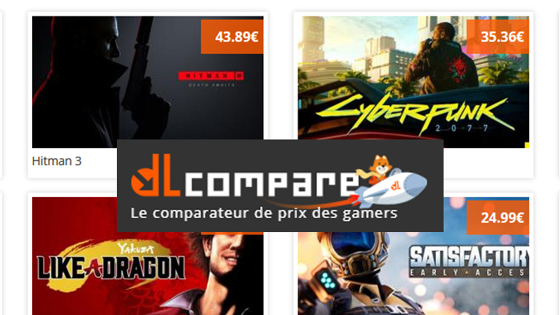 Jeux vidéo pas chers, achetez via DLCompare