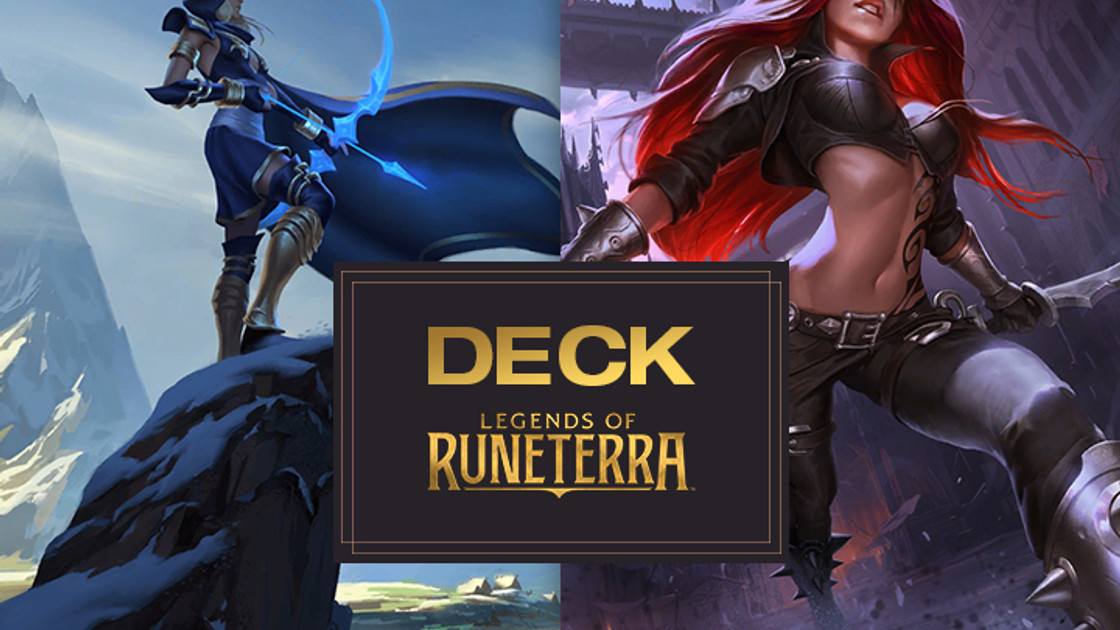 Legends of Runeterra : Deck F2P Contrôle Gel Freljord et Noxus avec Ashe et Katarina sur LoR