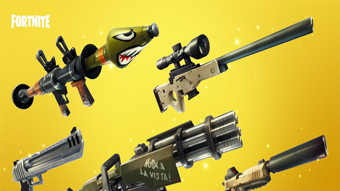 Fortnite : Concept d'une armurerie en terrain de jeu