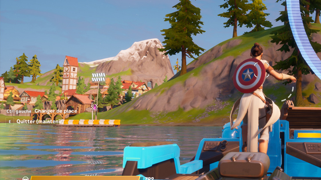 Fortnite : Réussir le défi chronométré en bateau au Chaos des canots, défi semaine 8