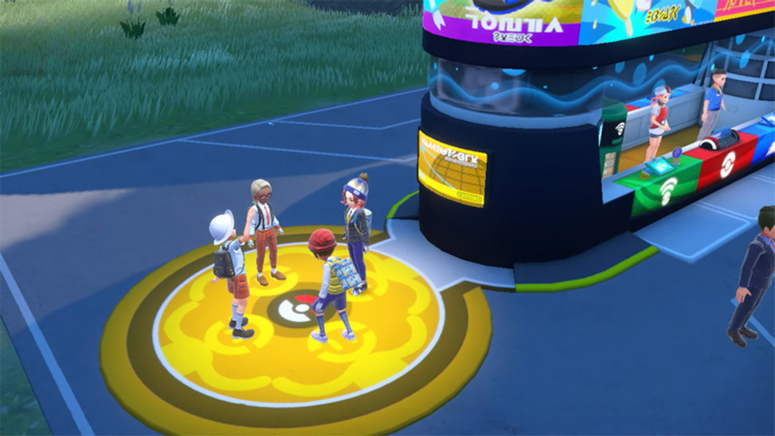 Club Union Pokemon Ecarlate et Violet, comment jouer en multi ?