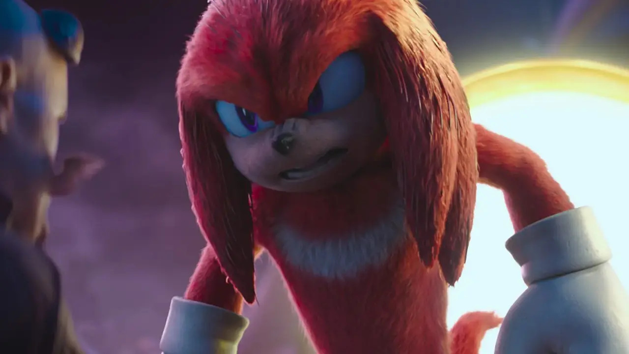 Knuckles sur le devant de la scène dans une série spin-off dans l'univers des films Sonic
