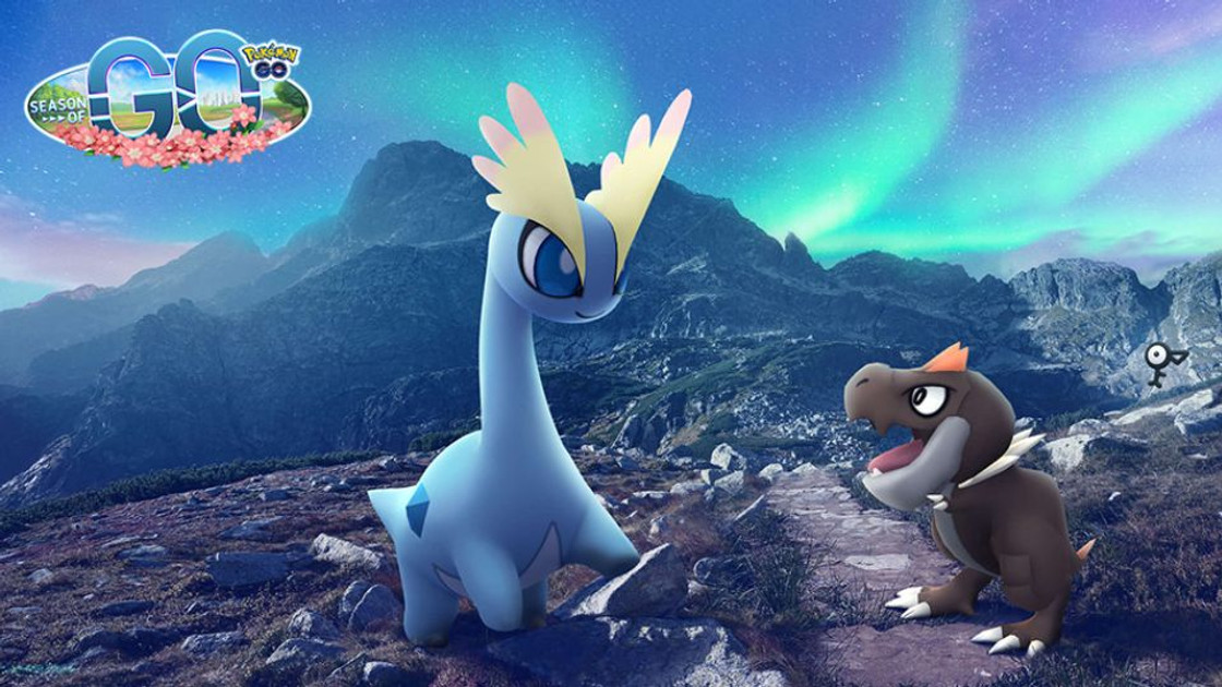 Semaine aventure et Ultra Bonus sur Pokémon Go, Ptyranidur et Amagara arrivent !