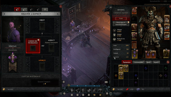 Occultiste dans Diablo 4 : Comment extraire et graver des Aspect pour fabriquer des légendaires ?