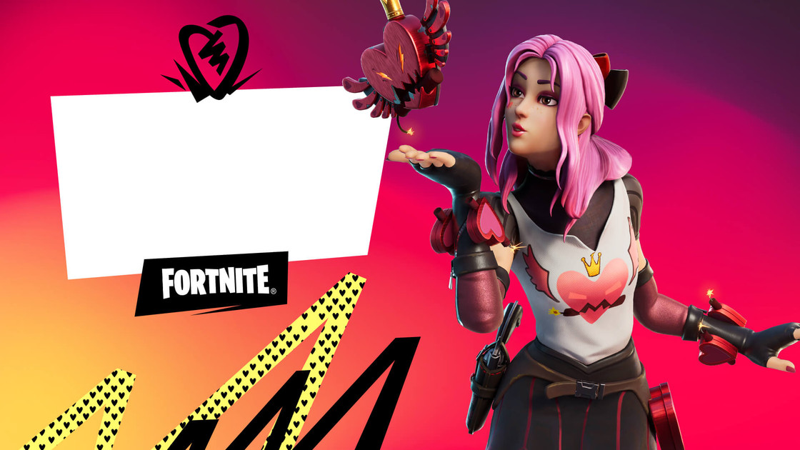 Carte Saint-Valentin Fortnite, où les télécharger ?