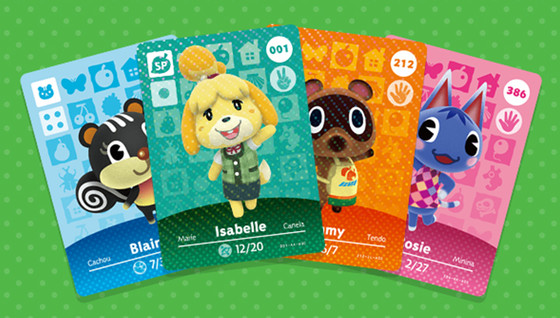 Tout sur les boosters et cartes amiibos Animal Crossing : New Horizons