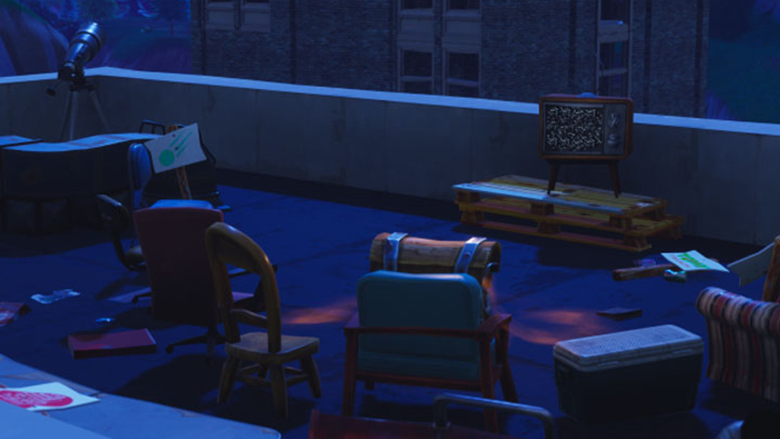 Fortnite : Saison 4 sur le thème des Aliens ? Météorite sur Tilted Towers mercredi 25 avril ?