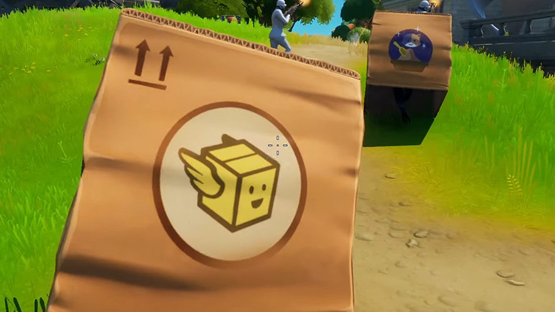 Fortnite Saison 2 : Une boîte, un carton pour se cacher, nouvel item