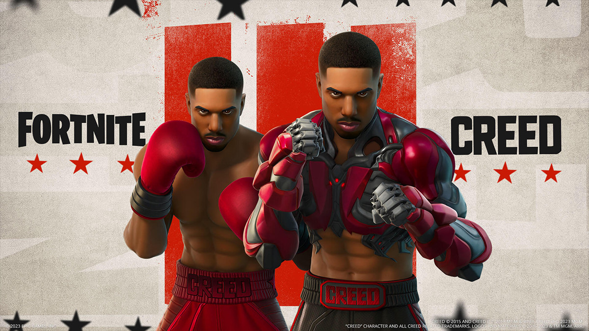 Fortnite accueille Adonis Creed : Obtenez sa tenue et participez à la Coupe Creed