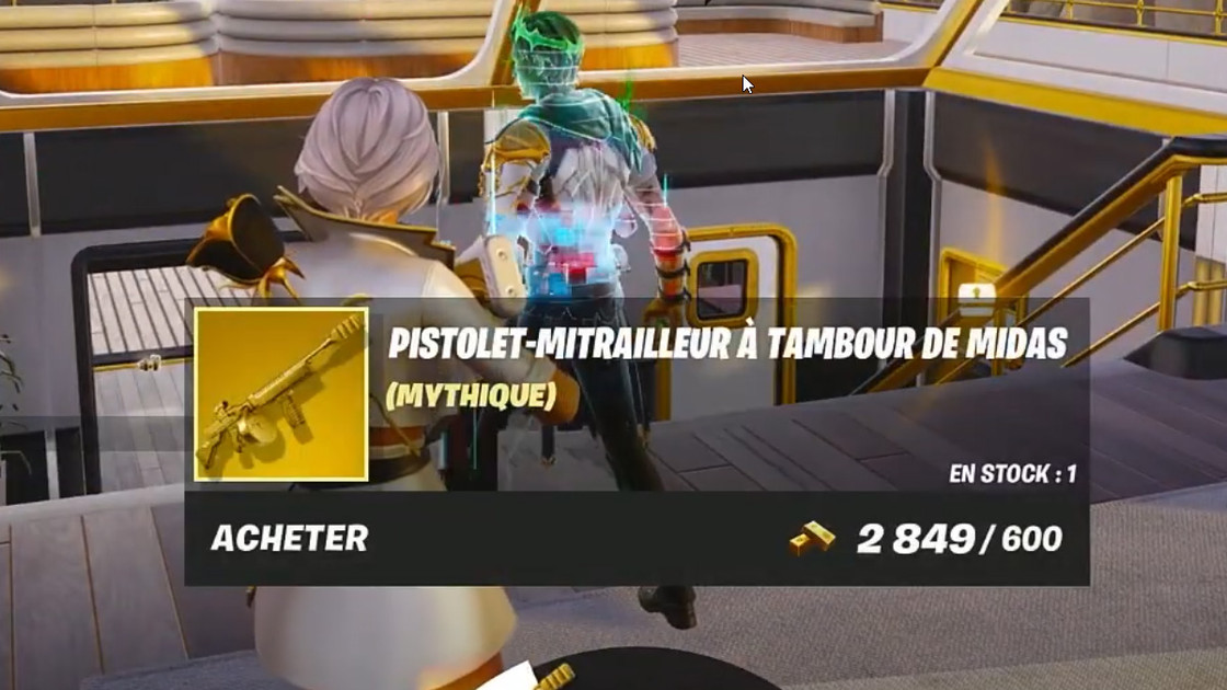 Arme mythique Fortnite, comment en avoir pour les défis en saison 2 du chapitre 5 ?