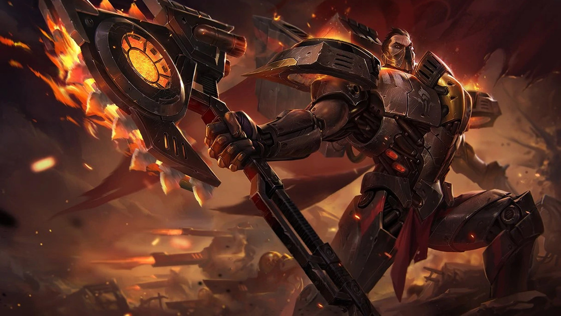 TFT : Darius, set 3, infos, origine et classe du champion de Teamfight Tactics Galaxies