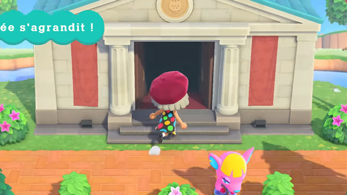 Animal Crossing New Horizons : Agrandissement du Musée et galerie d'art, toutes les infos