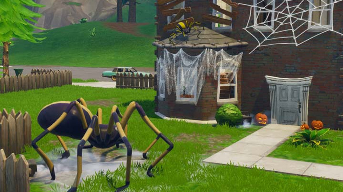 Fortnite : Halloween arrive avec des fantômes et des toiles d'araignée