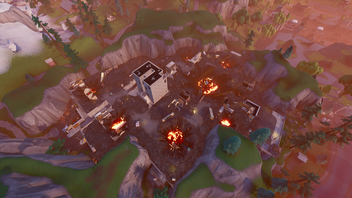 Fortnite : Destruction de Tilted Towers, Retail Row !