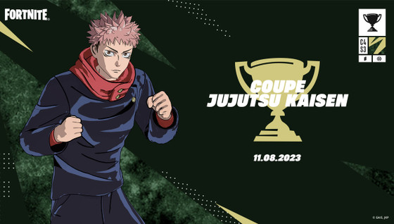 Coupe Jujutsu Kaisen Fortnite : dates, cashprize, règles, toutes les informations sur la compétition en duos et en zéro construction